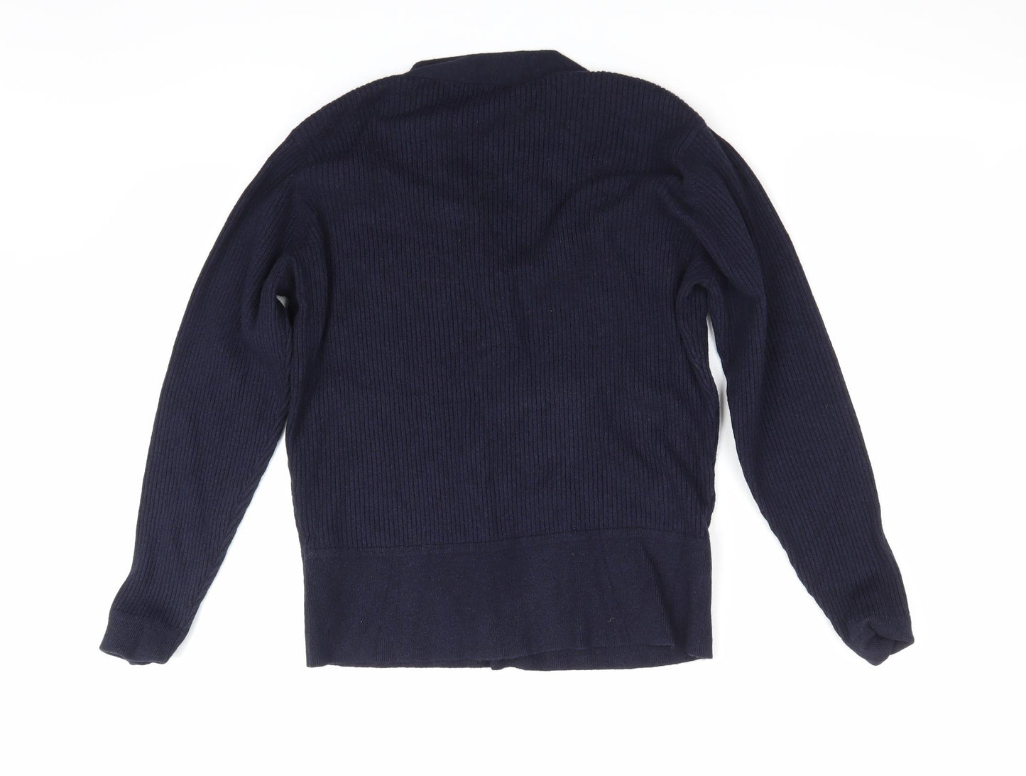 Preworn Womens Blue  Knit Pullover Jumper Size S