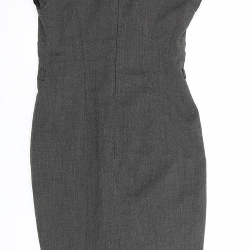 Sophie Grey Womens Grey   A-Line  Size 10
