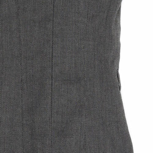 Sophie Grey Womens Grey   A-Line  Size 10