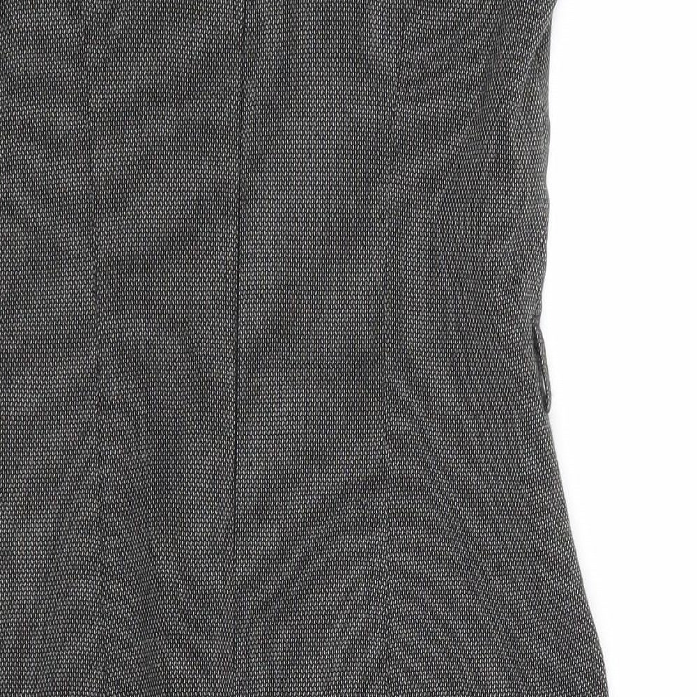 Sophie Grey Womens Grey   A-Line  Size 10