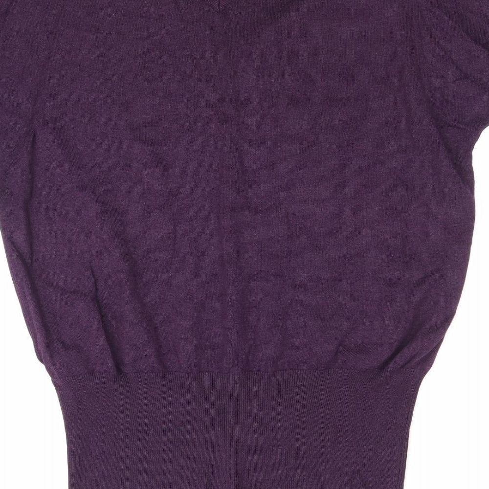H&M Womens Purple   Pullover Jumper Size M