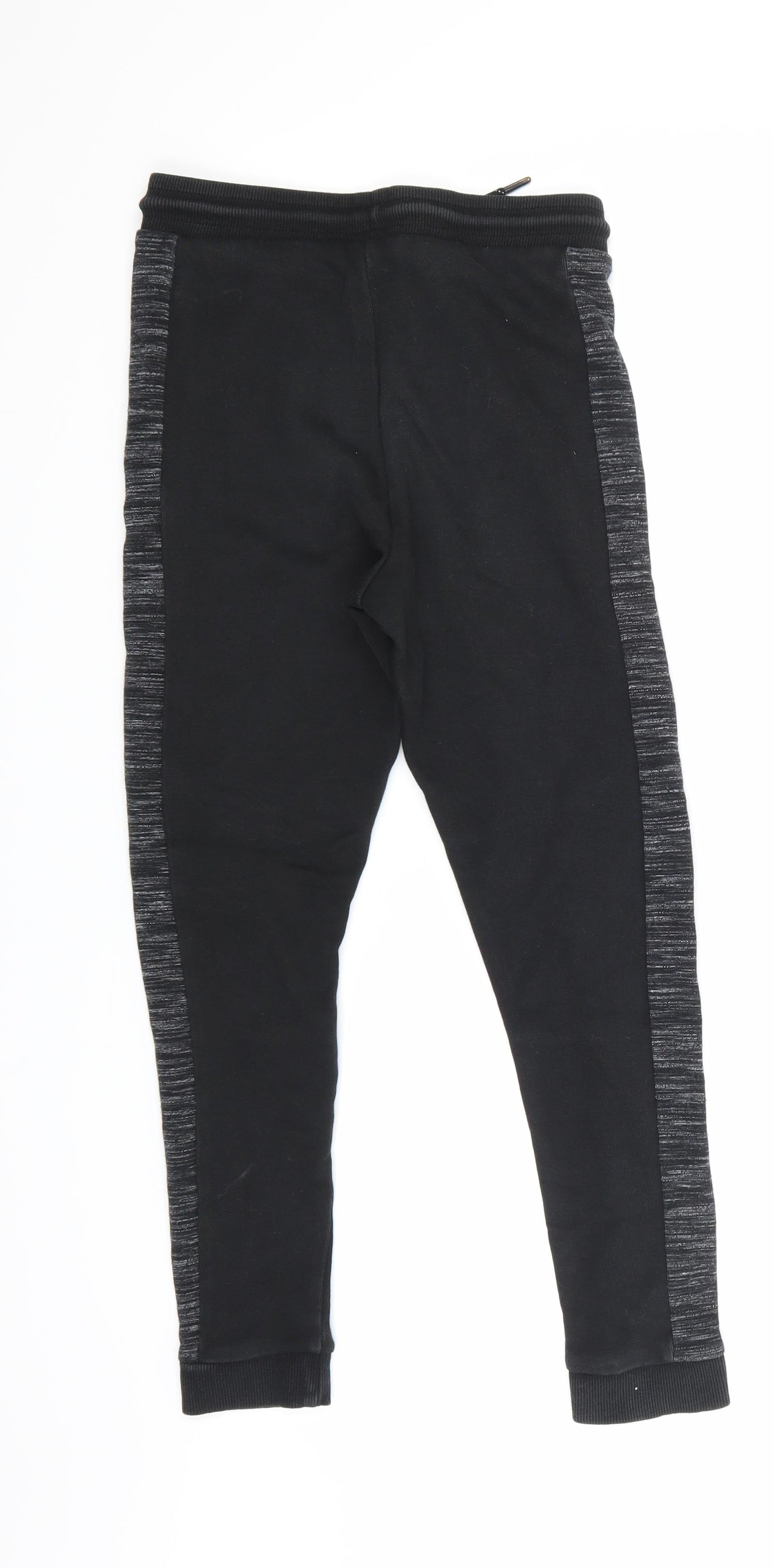 George Boys Black   Jogger Trousers Size 10 Years