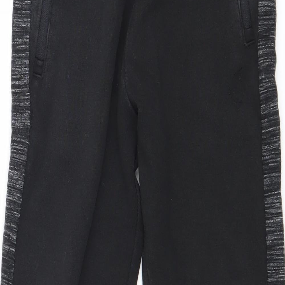 George Boys Black   Jogger Trousers Size 10 Years