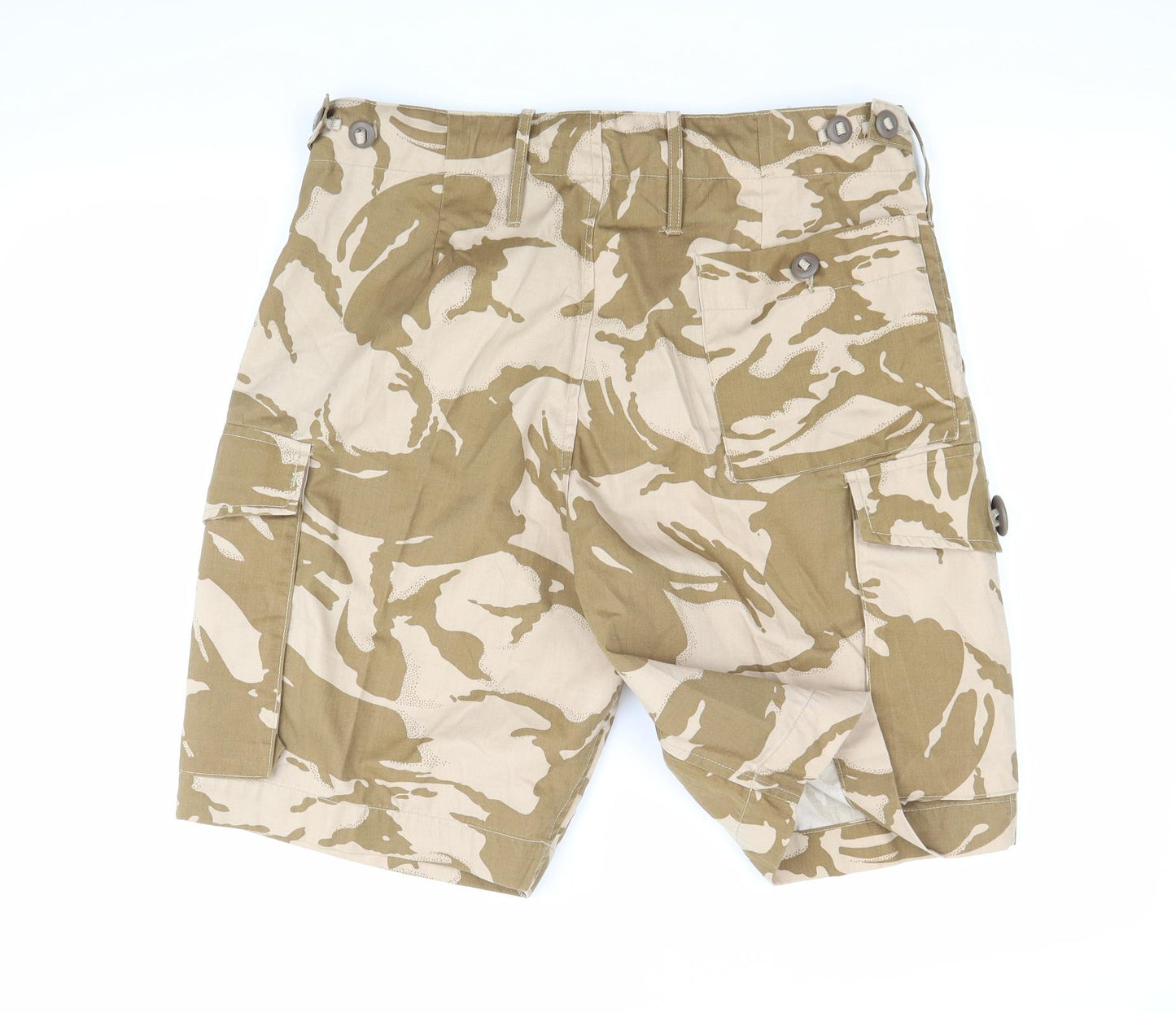 Preworn Mens Brown Camouflage  Cargo Shorts Size 32