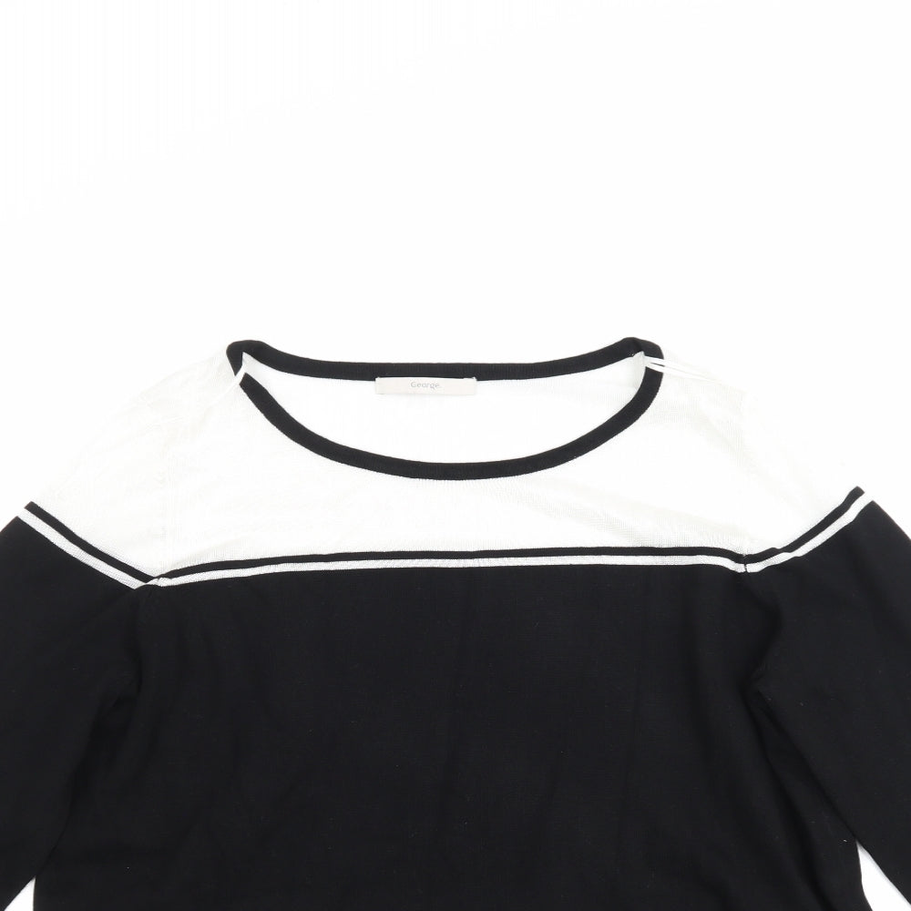 George Womens Black   Pullover Jumper Size 18