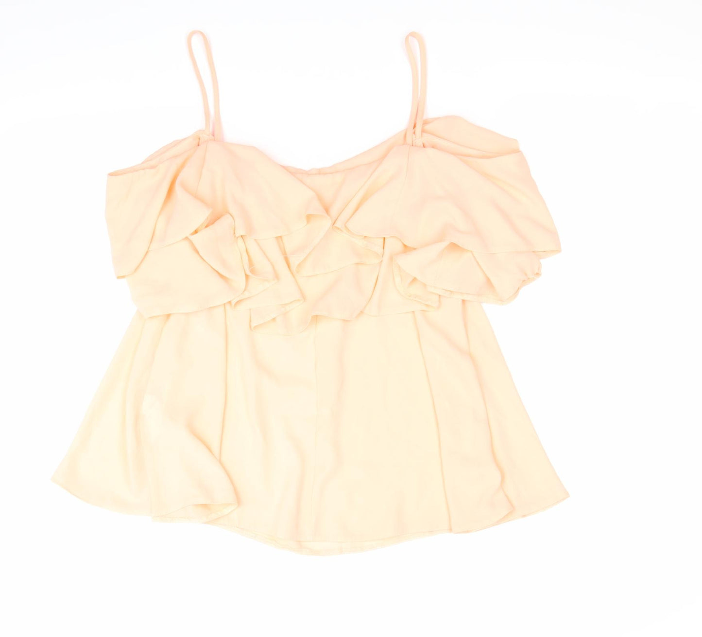 Atmosphere Womens Orange   Basic Blouse Size 12