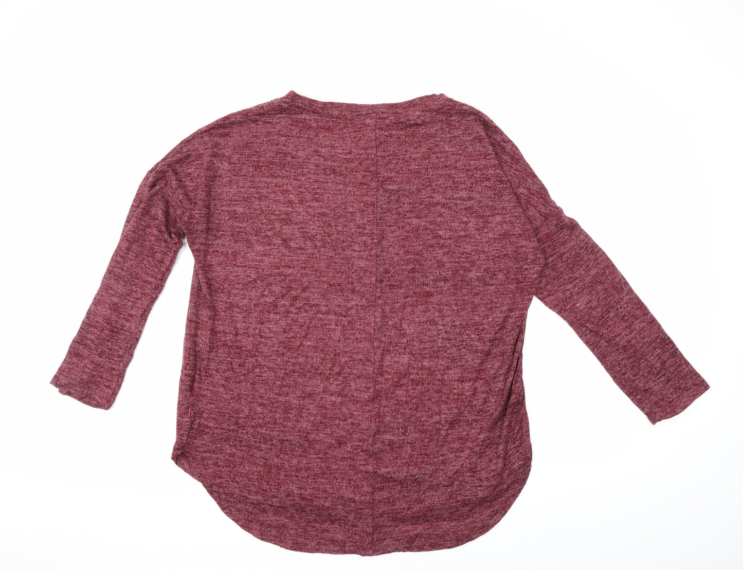 Primark Womens Red  Knit Pullover Jumper Size 12