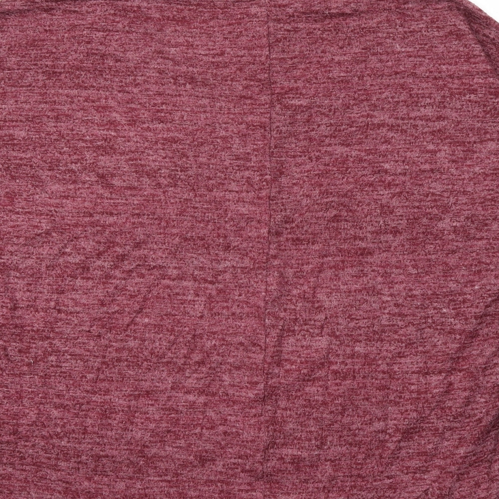 Primark Womens Red  Knit Pullover Jumper Size 12