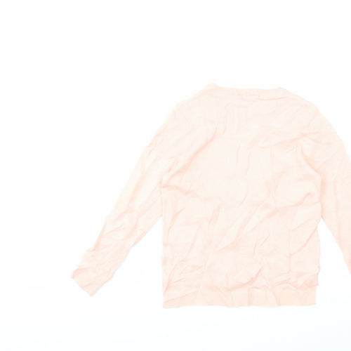 Pepperts! Girls Pink   Pullover Jumper Size 6-7 Years  - Christmas