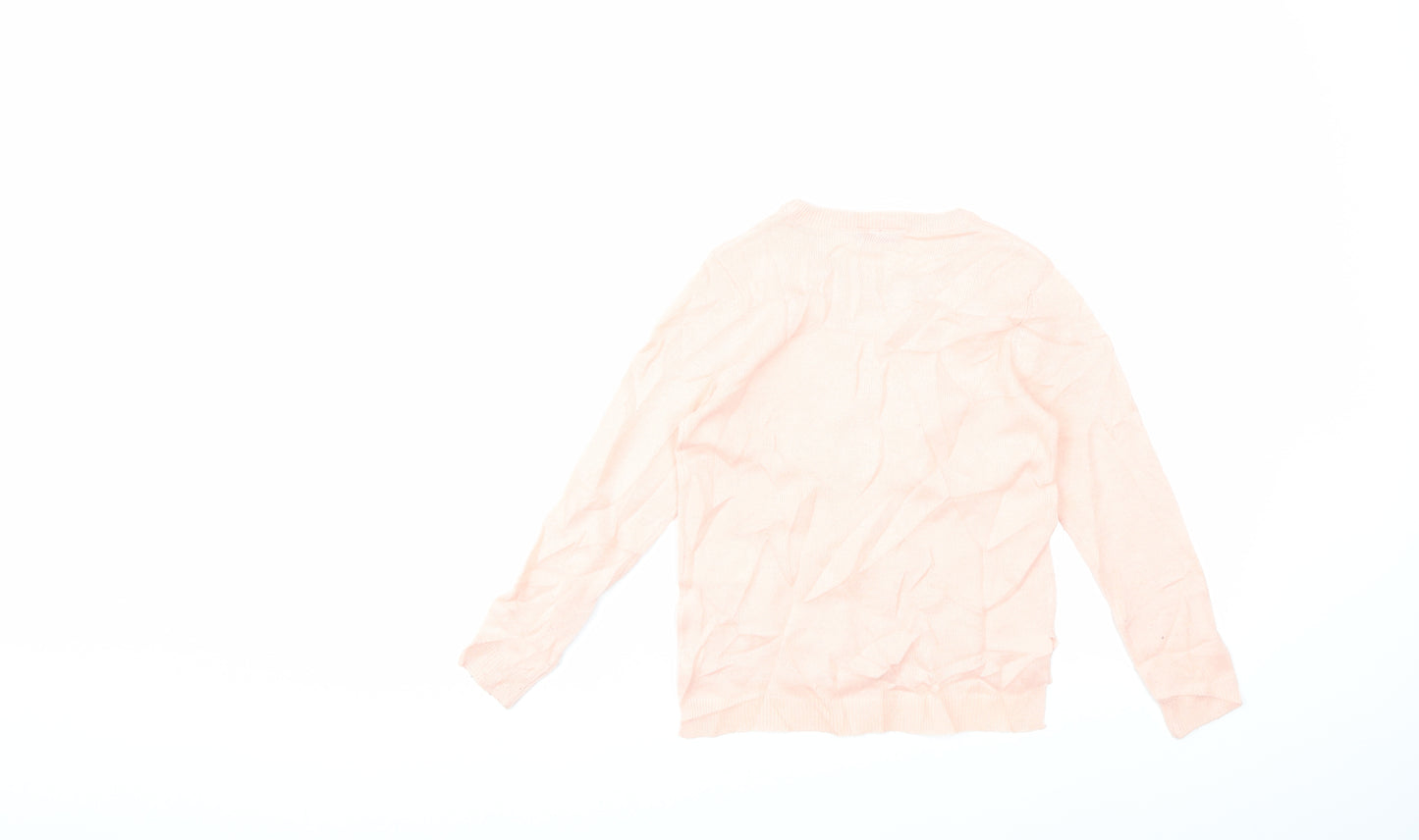 Pepperts! Girls Pink   Pullover Jumper Size 6-7 Years  - Christmas