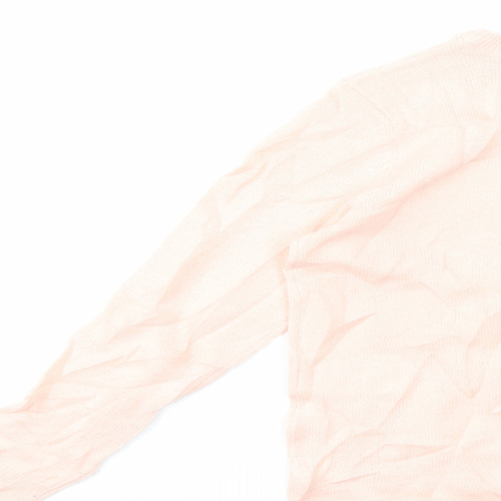 Pepperts! Girls Pink   Pullover Jumper Size 6-7 Years  - Christmas
