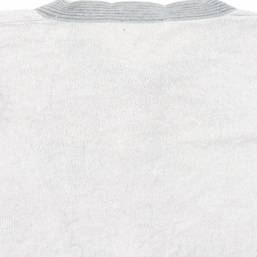 casamia Womens Grey  Knit Pullover Jumper Size S