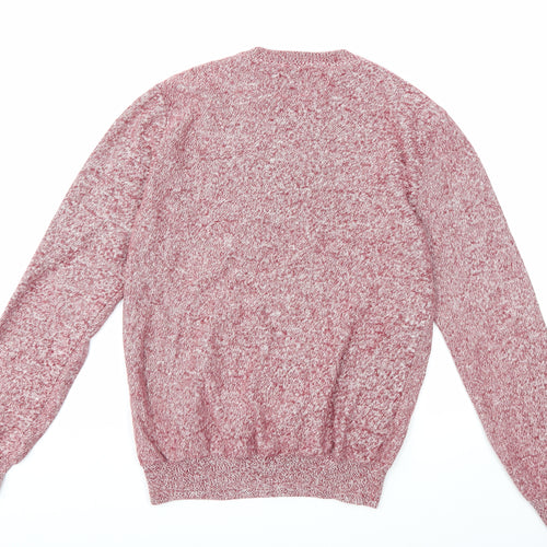 Burton Mens Red  Knit Pullover Jumper Size S