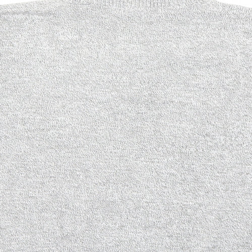 Pure & Natural Womens Grey  Knit Pullover Jumper Size M