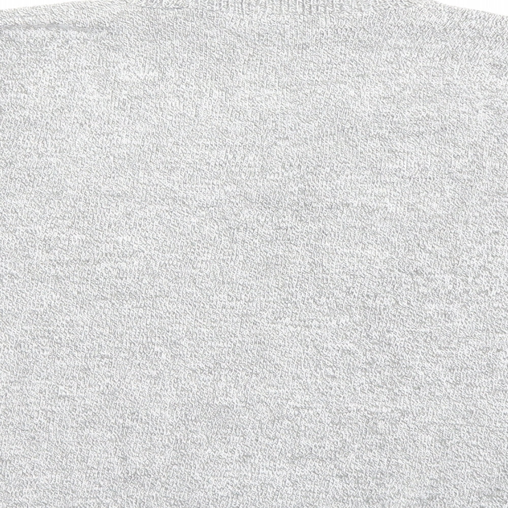 Pure & Natural Womens Grey  Knit Pullover Jumper Size M