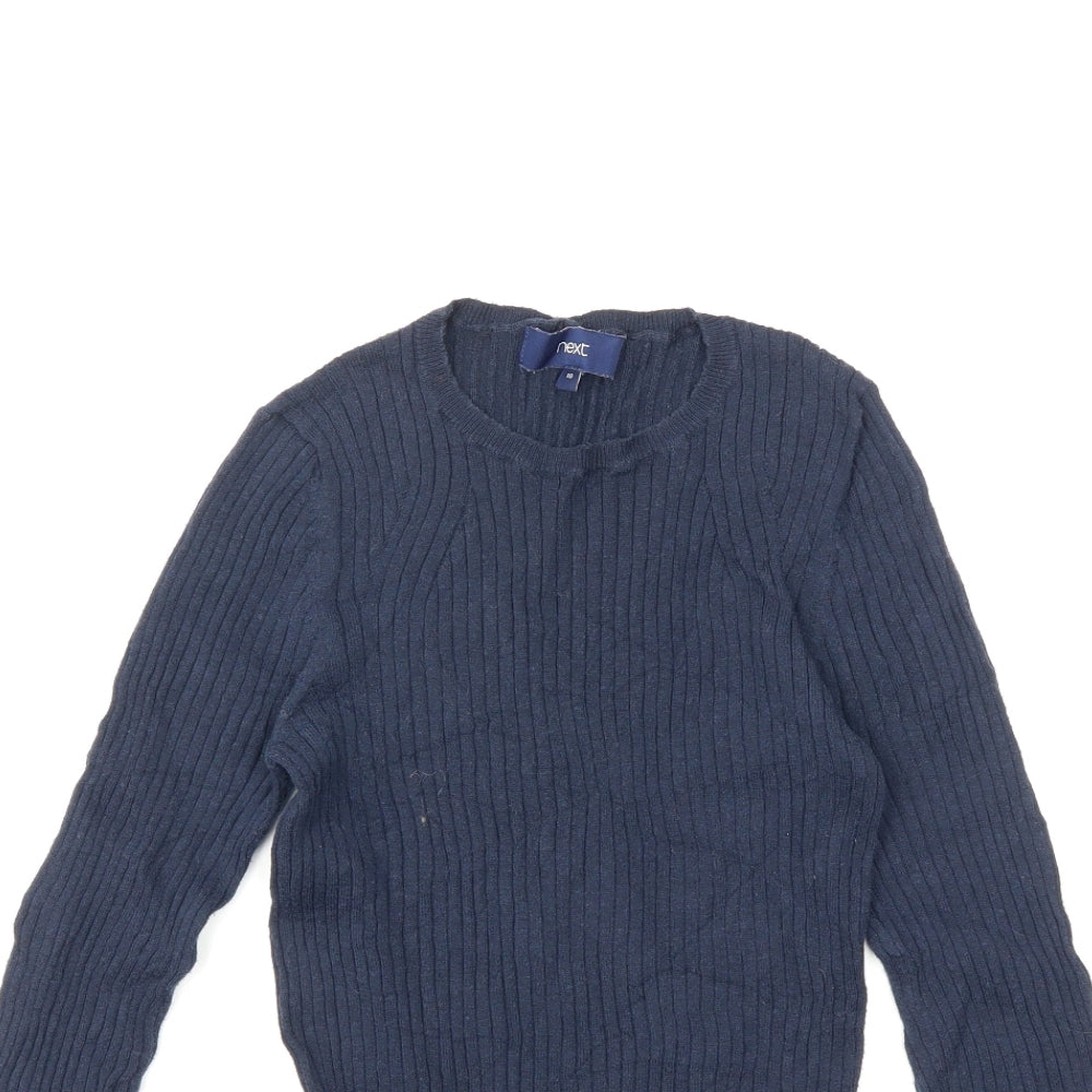 NEXT Womens Blue  Knit Pullover Jumper Size 10