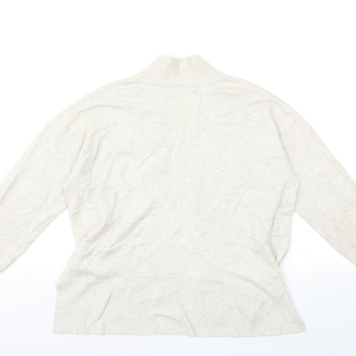 George Womens Beige  Knit Cardigan Jumper Size 10