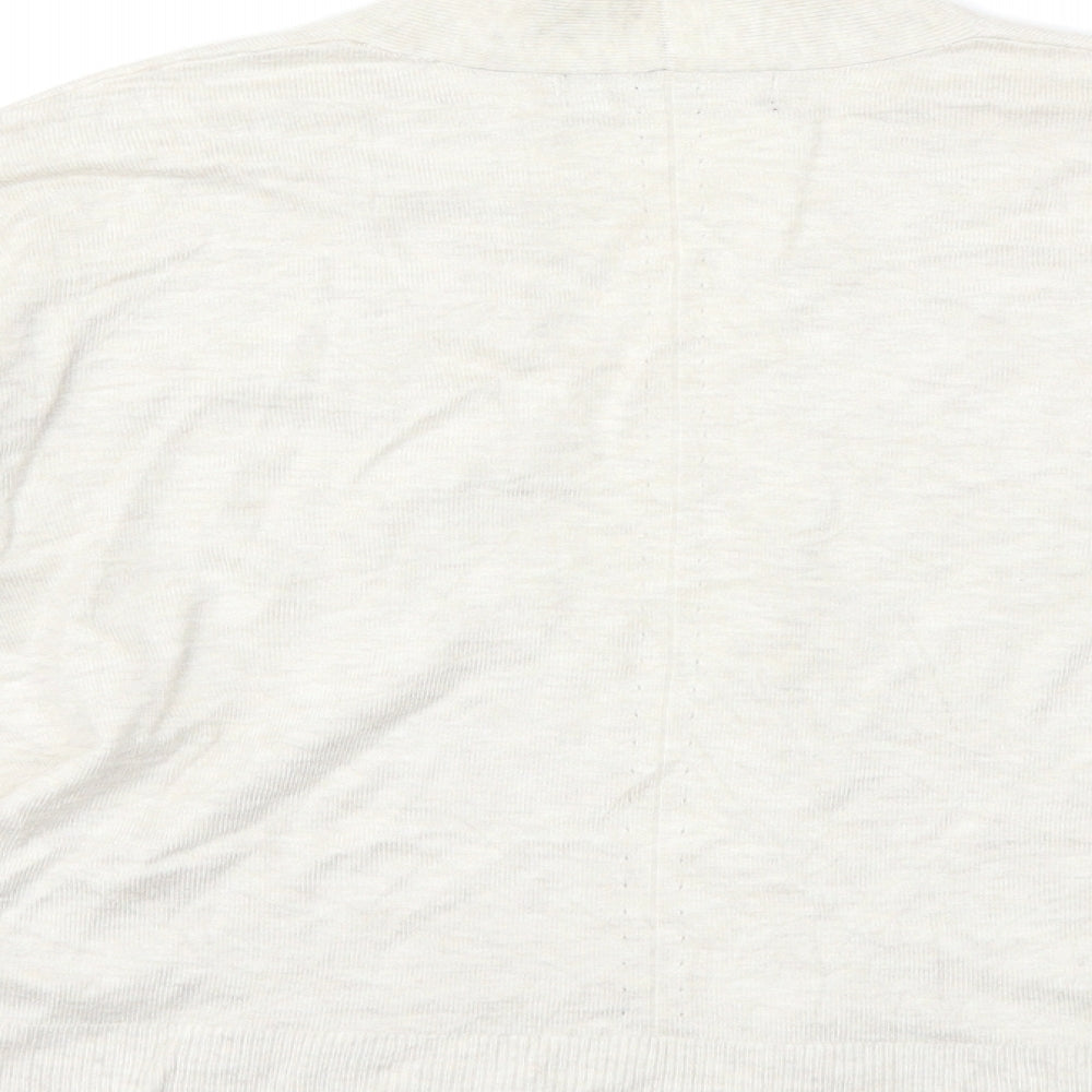 George Womens Beige  Knit Cardigan Jumper Size 10