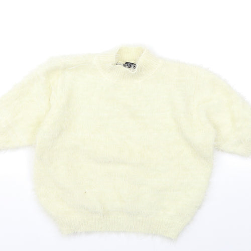 Atmosphere Womens Yellow  Knit Pullover Jumper Size 8