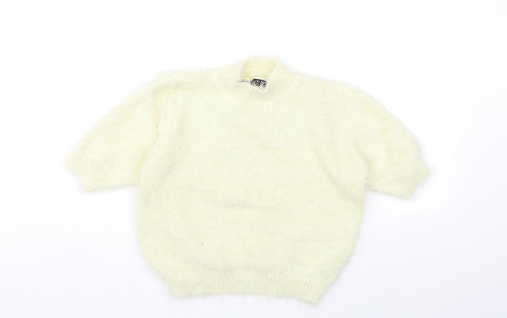 Atmosphere Womens Yellow Knit Pullover Jumper Size 8