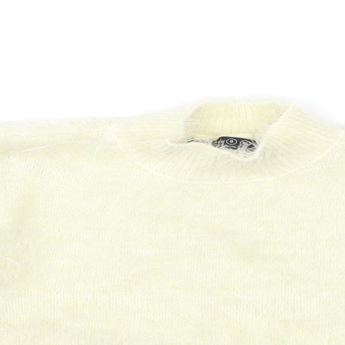 Atmosphere Womens Yellow  Knit Pullover Jumper Size 8