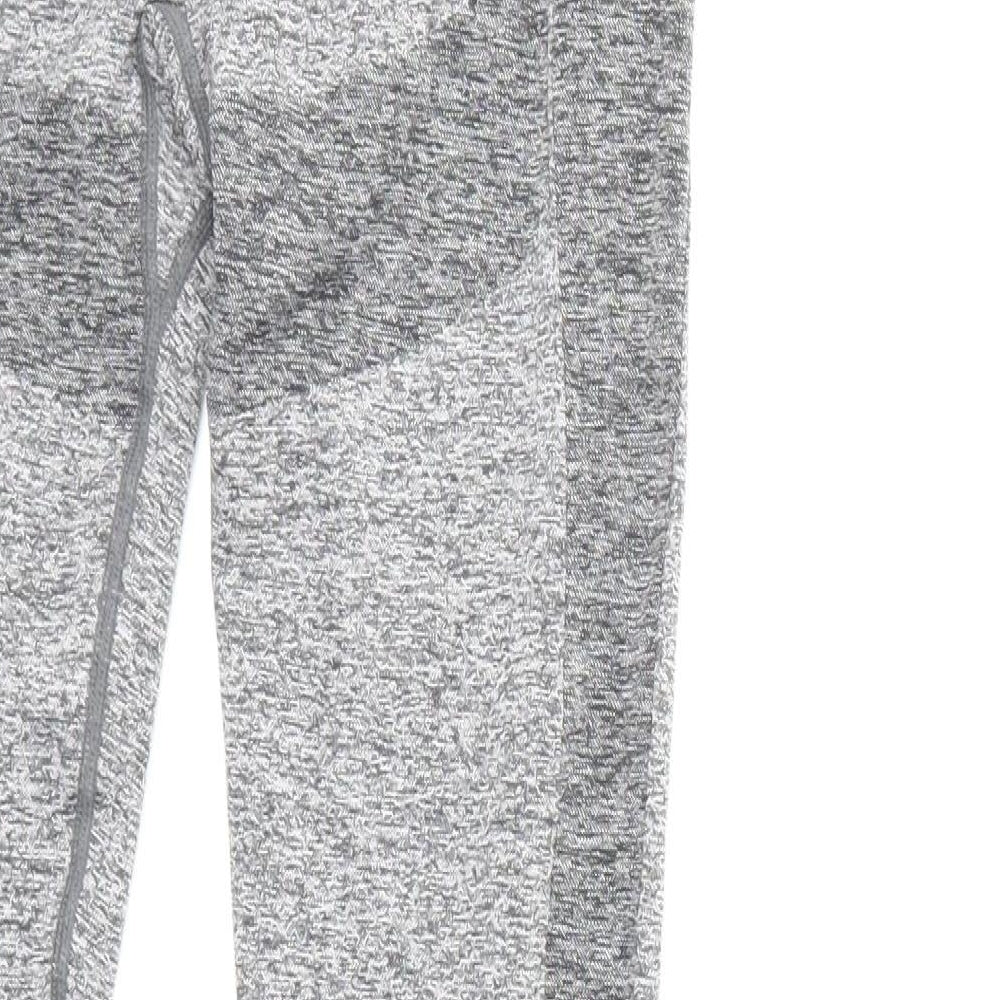 Gym Shark Womens Grey   Compression Leggings Size S L27 in