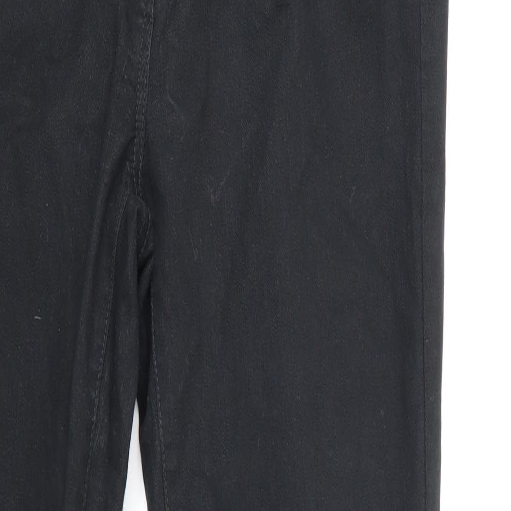 NEXT Womens Black  Denim Skinny Jeans Size 12 L29 in