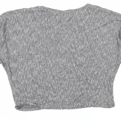 Select Womens Grey  Knit Pullover Jumper Size 12