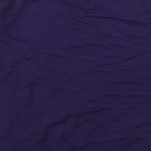 CC Womens Purple  Knit Cardigan Jumper Size S