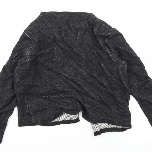 Debenhams Womens Grey  Knit Cardigan Jumper Size 12