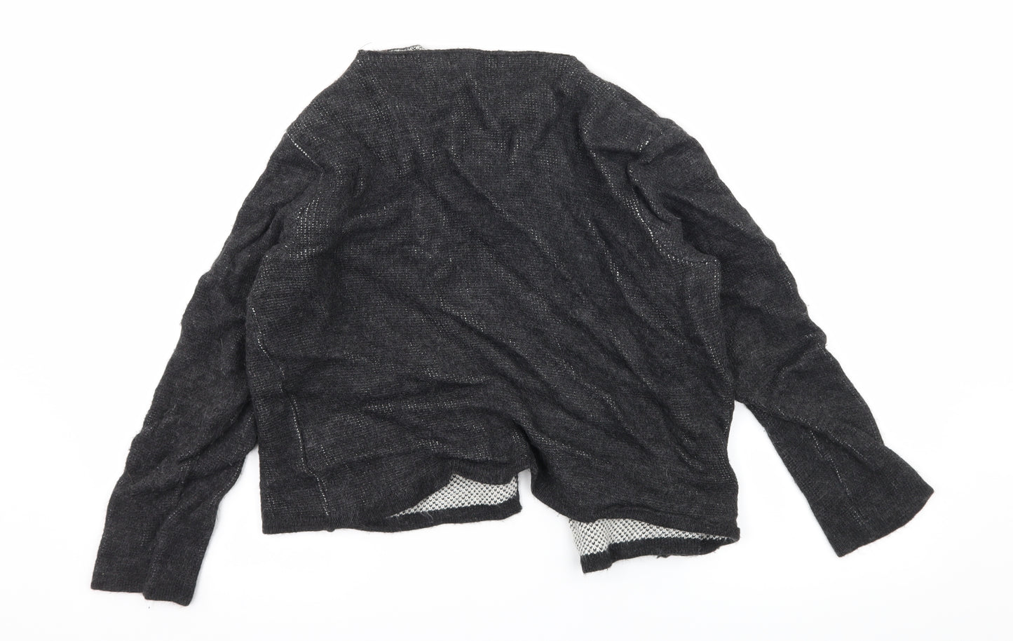 Debenhams Womens Grey  Knit Cardigan Jumper Size 12