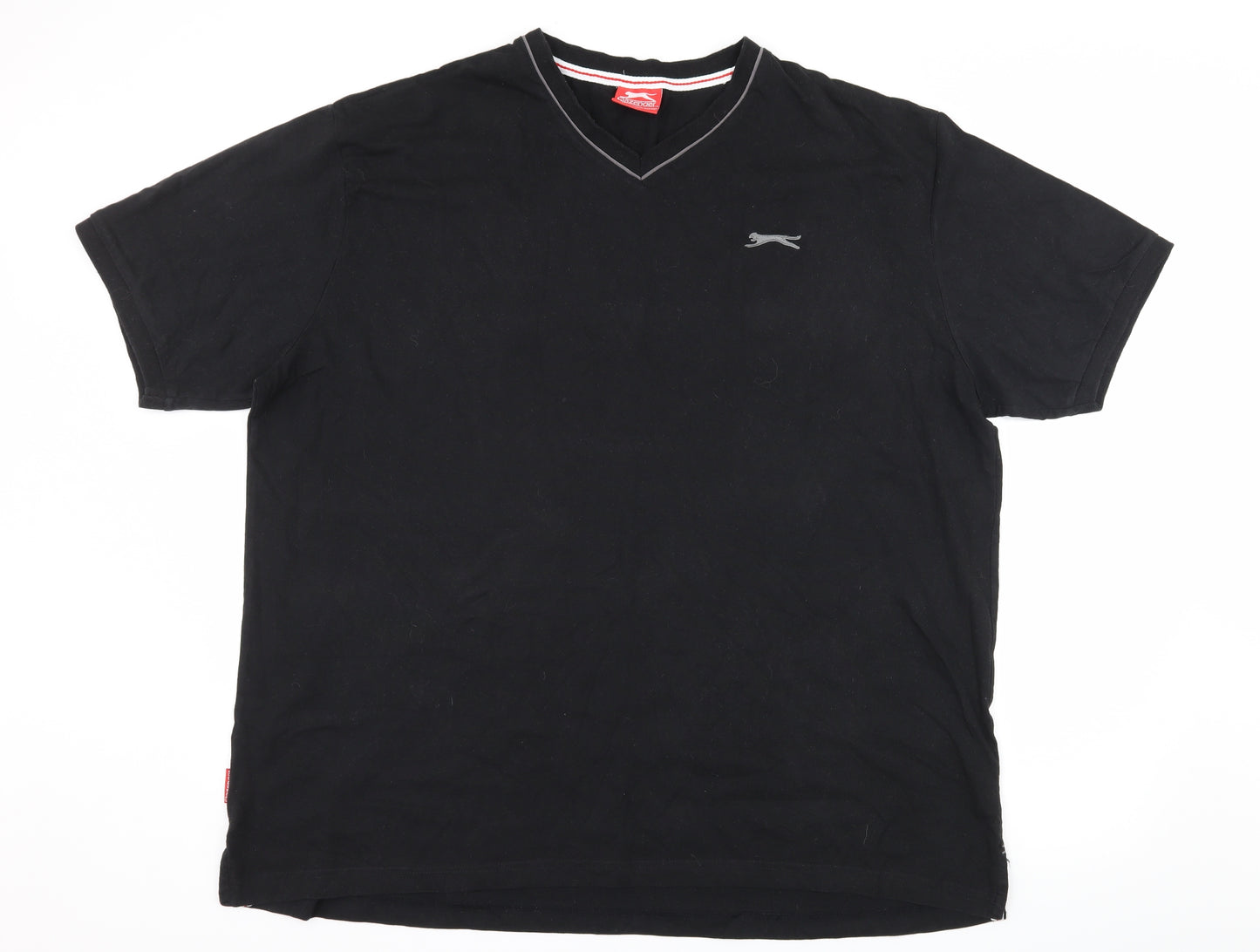 Slazenger Mens Black  Jersey  T-Shirt Size 3XL
