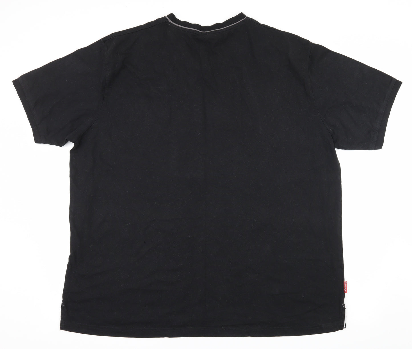 Slazenger Mens Black  Jersey  T-Shirt Size 3XL