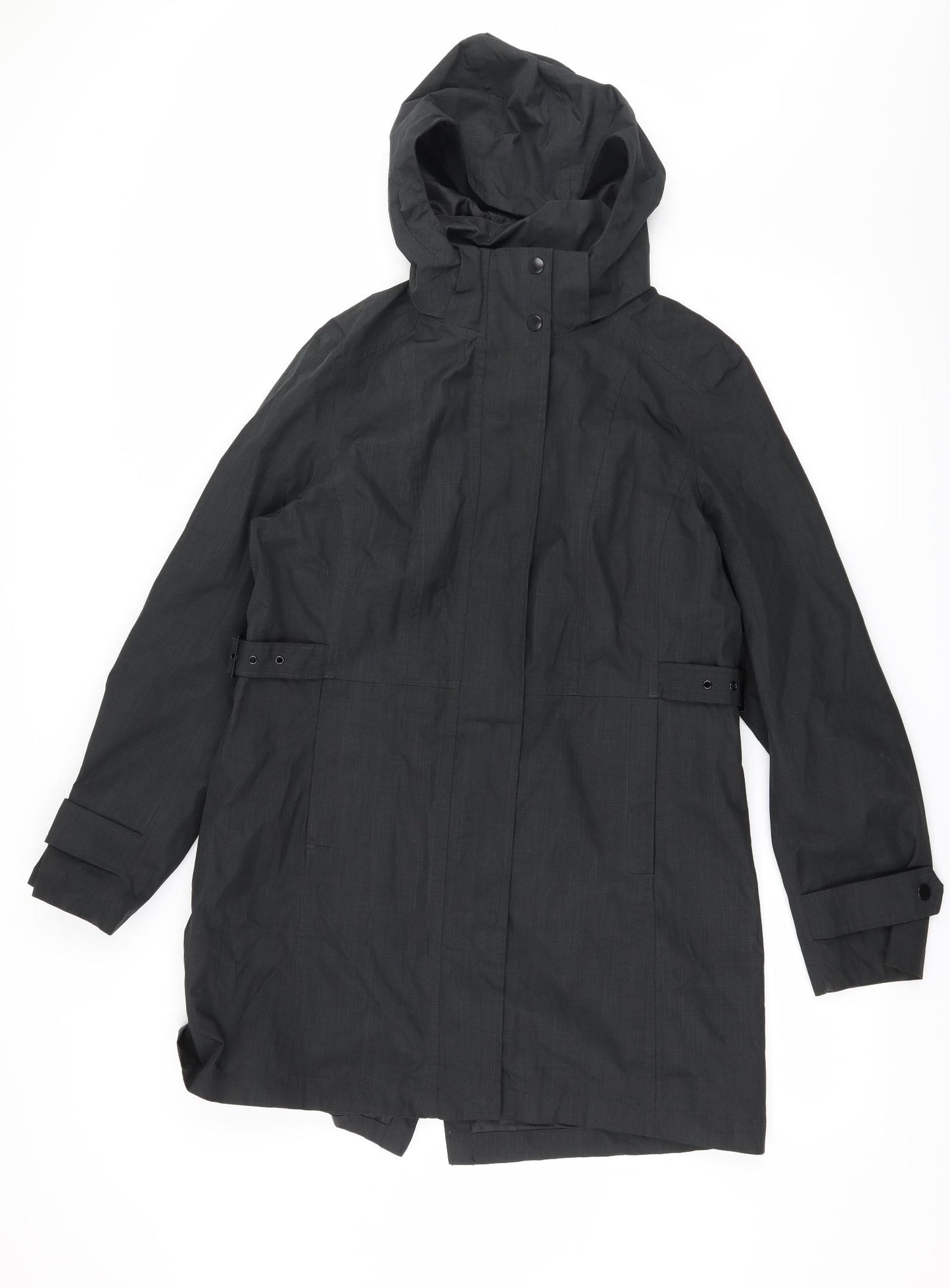 Kirklan Womens Grey   Parka Coat Size M