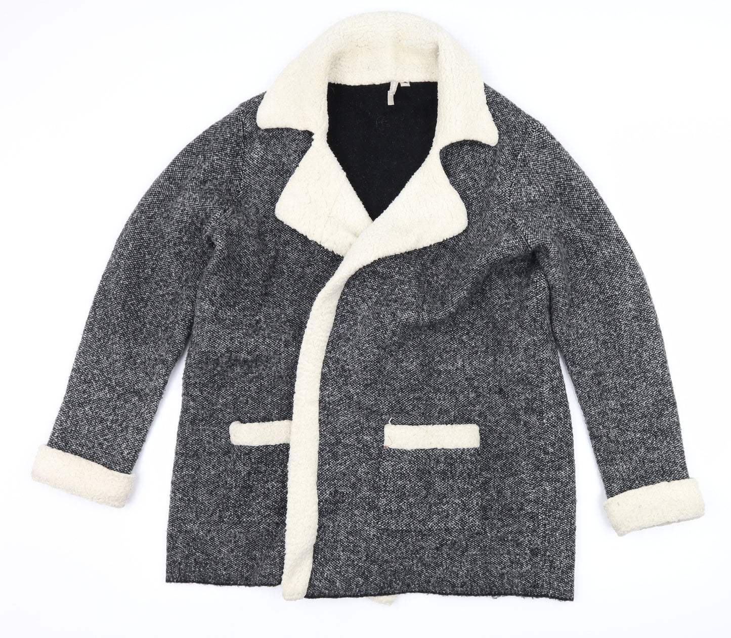 Anthology Womens Grey  Knit Cardigan Jumper Size 20