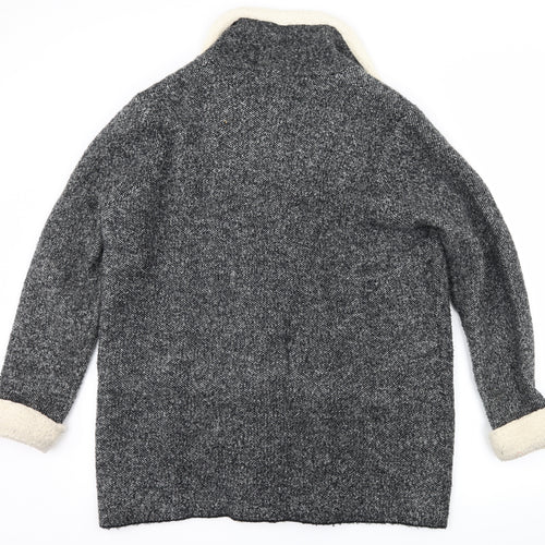 Anthology Womens Grey  Knit Cardigan Jumper Size 20