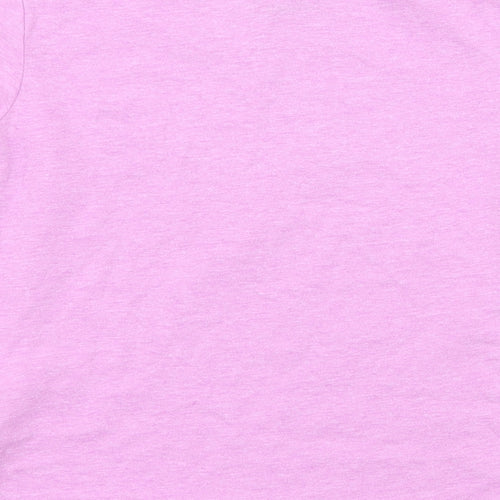 NEXT Girls Purple  Jersey Basic T-Shirt Size 2-3 Years  - Mermaid Rabbit