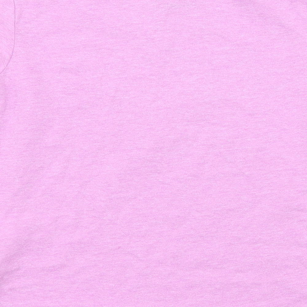 NEXT Girls Purple  Jersey Basic T-Shirt Size 2-3 Years  - Mermaid Rabbit
