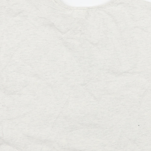 NEXT Girls Green  Jersey Basic T-Shirt Size 3-4 Years  - I Have Super Powers