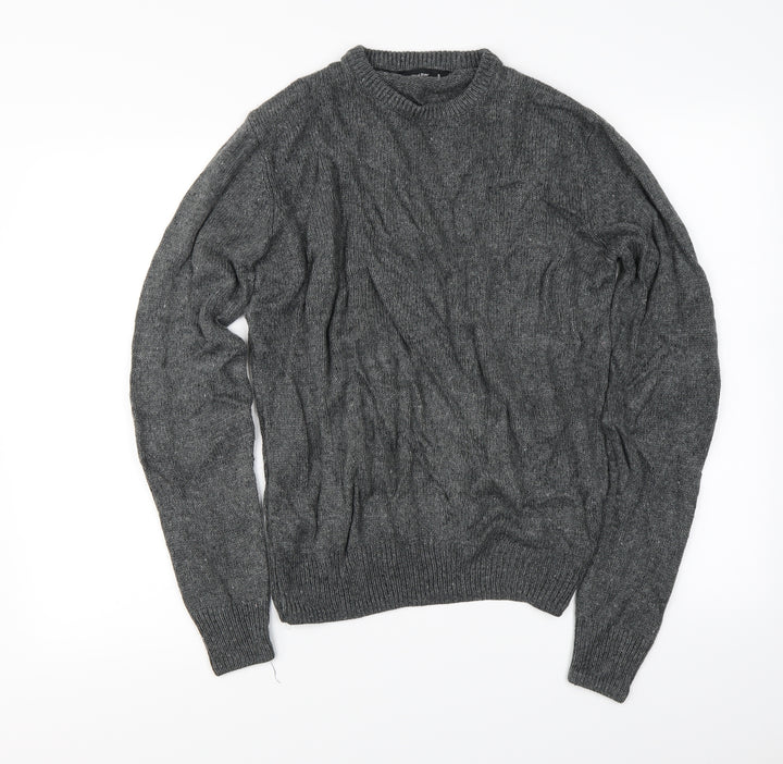 Cedar Wood State  Mens Grey   Pullover Jumper Size S