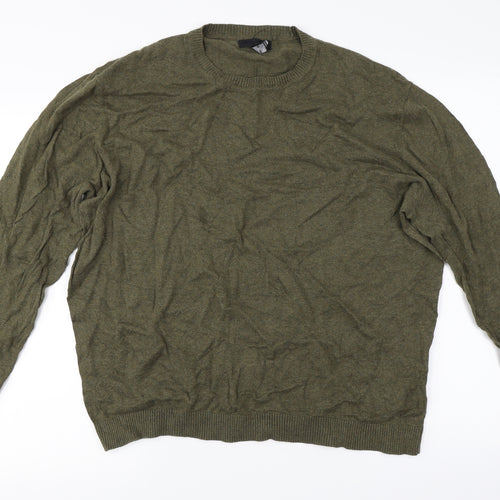 ASOS  Mens Green   Pullover Jumper Size 2XL