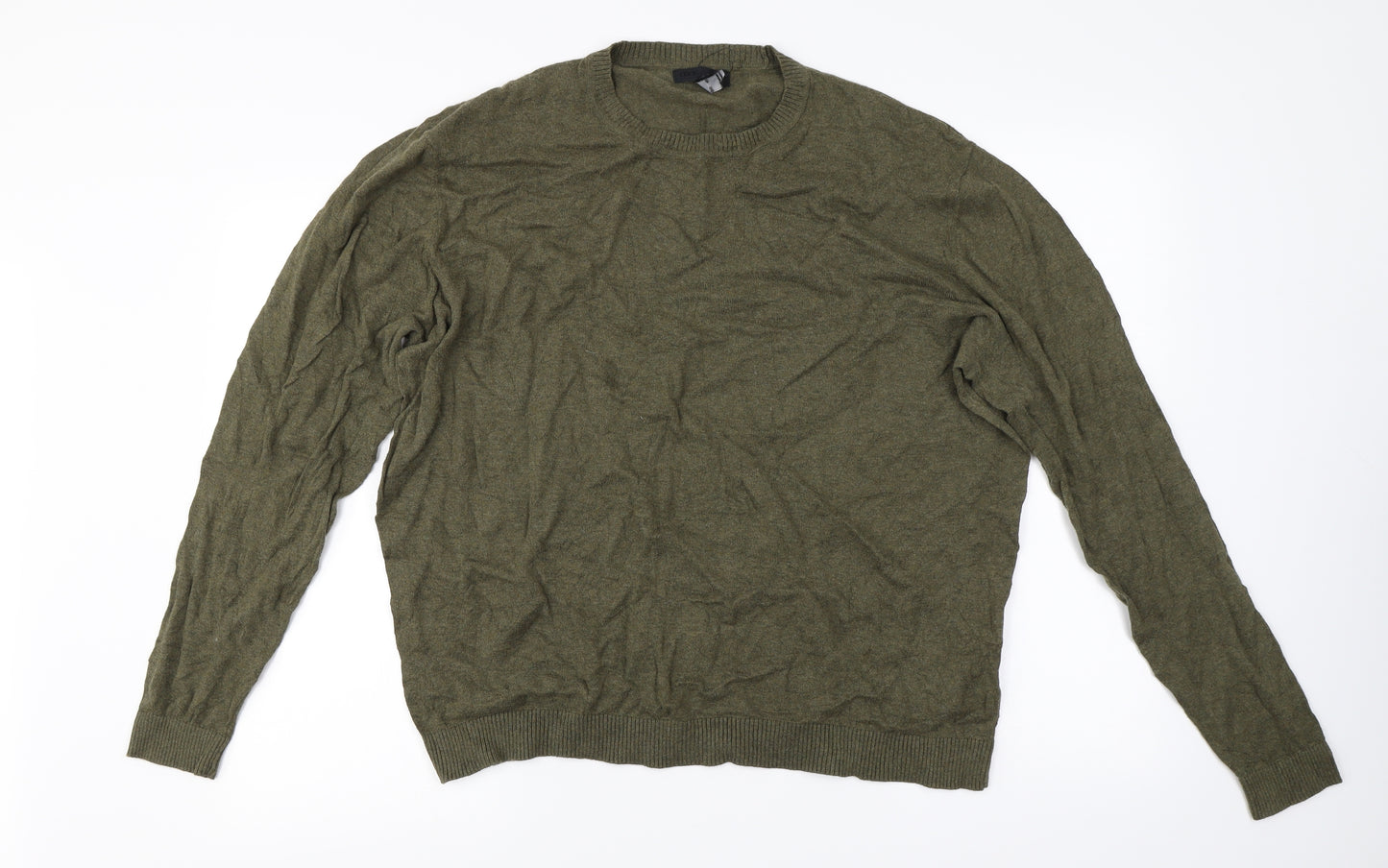 ASOS  Mens Green   Pullover Jumper Size 2XL