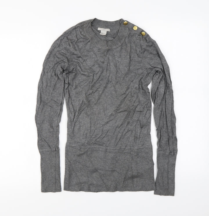 H&M  Womens Grey   Pullover Jumper Size M