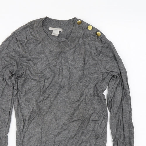 H&M  Womens Grey   Pullover Jumper Size M