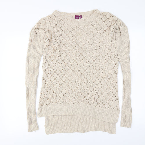 Hoxton Chic  Womens Beige   Pullover Jumper Size 12