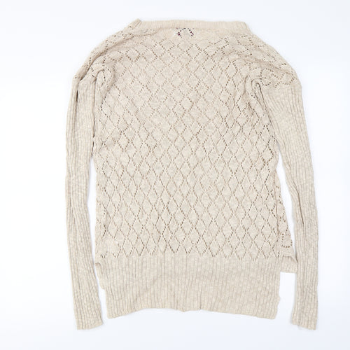 Hoxton Chic  Womens Beige   Pullover Jumper Size 12