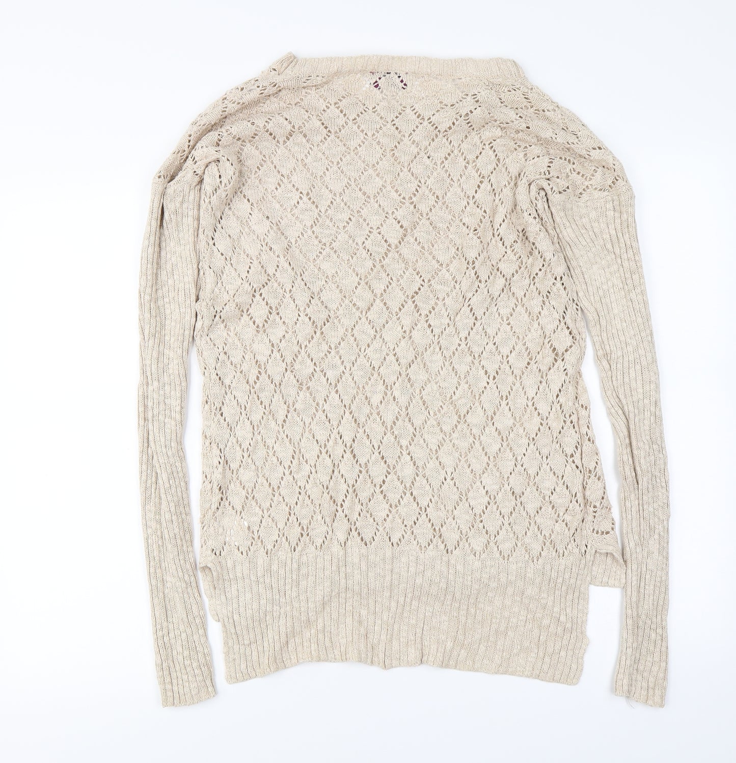 Hoxton Chic  Womens Beige   Pullover Jumper Size 12