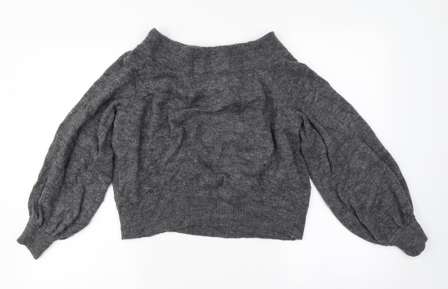H&M  Womens Grey   Pullover Jumper Size S