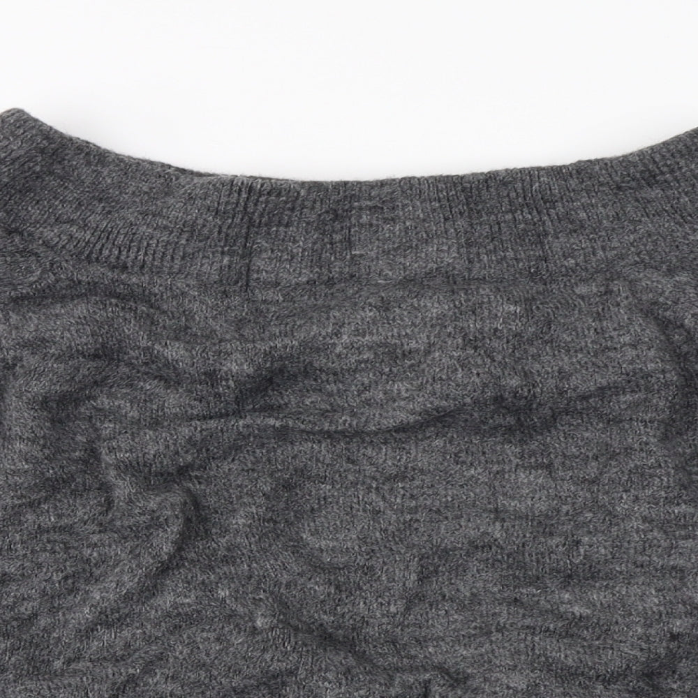 H&M  Womens Grey   Pullover Jumper Size S