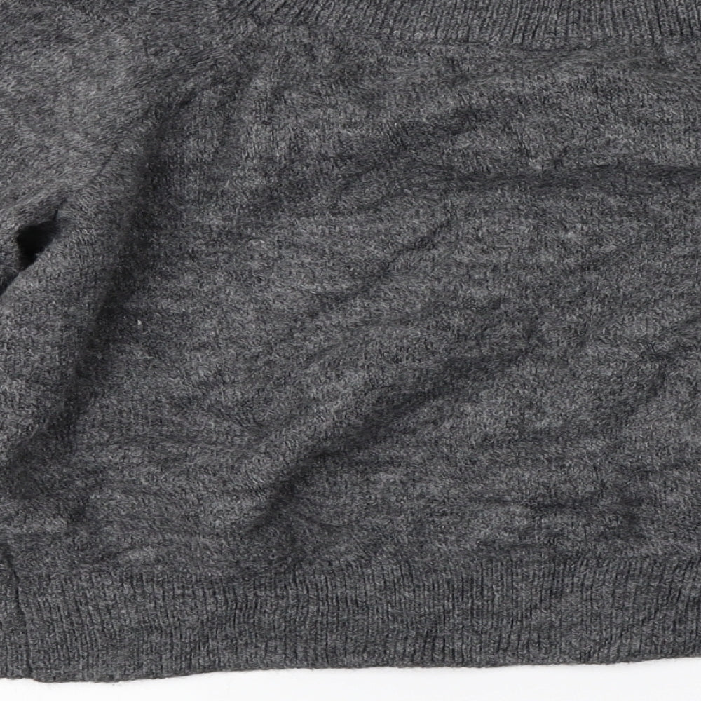H&M  Womens Grey   Pullover Jumper Size S